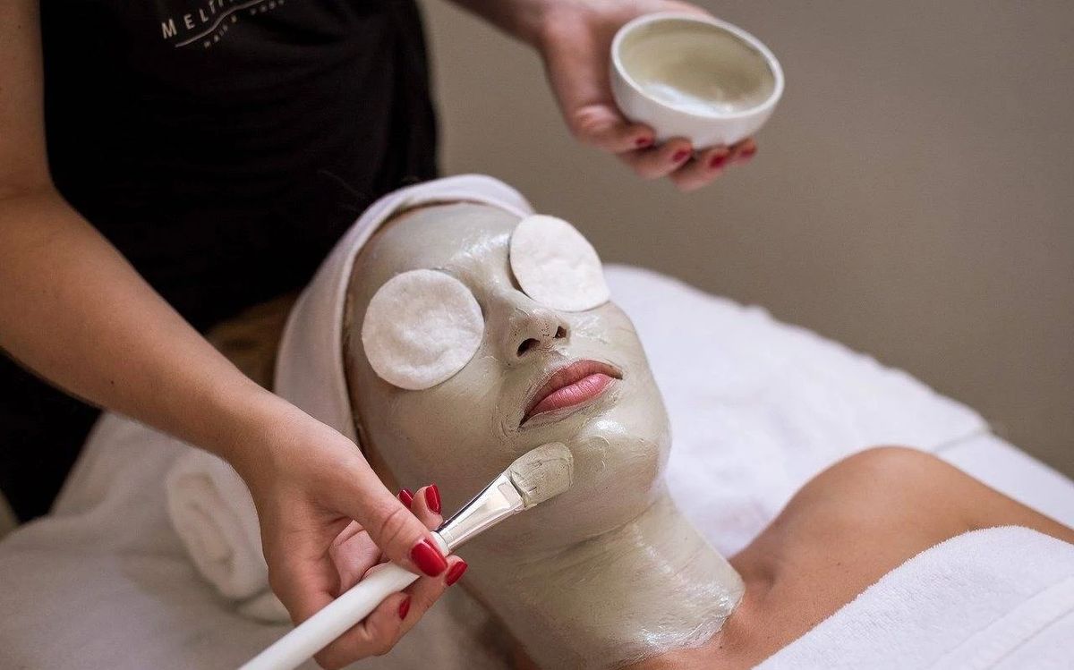 Soin du visage, photographie du site Melting Pot