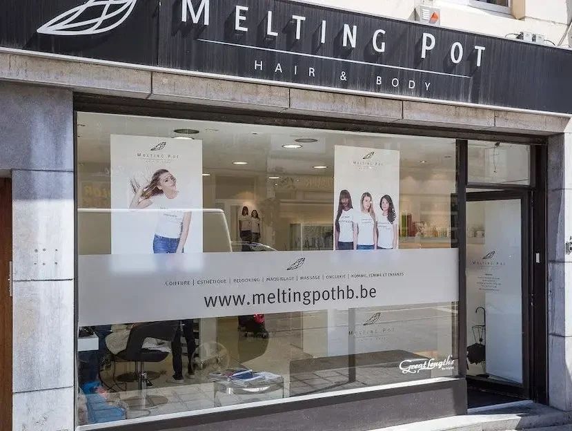 Façade du salon Melting Pot Louise